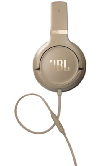 JBL TUNE 530 Wired On-ear Headphone (Beige)