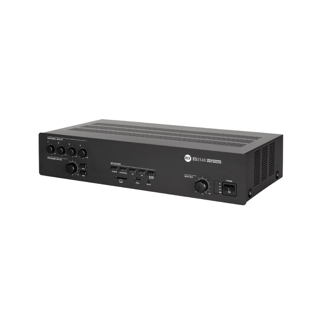 RCF ES 2160 MIXER-AMPLIFIER WITH MP3 PLAYER AND BLUETOOTH