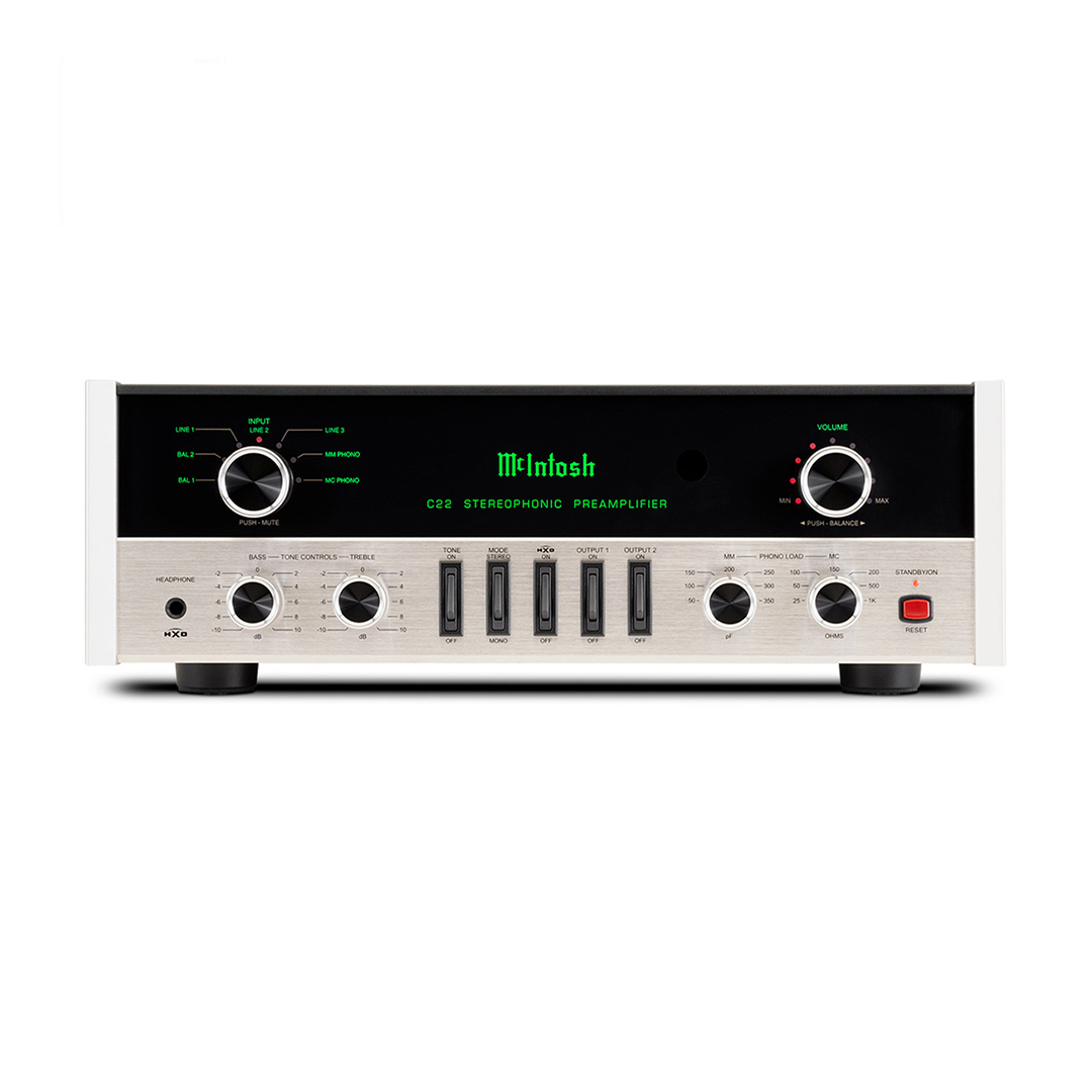 MCINTOSH C22 2-Channel Vacuum Tube Preamplifier Mk V
