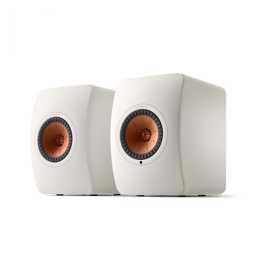 KEF LS50 Wireless II Mineral White Wireless System Speakers