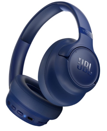 JBL Tune 780NC Wireless Over-Ear Adaptive Noise Cancelling Headphones (Blue)