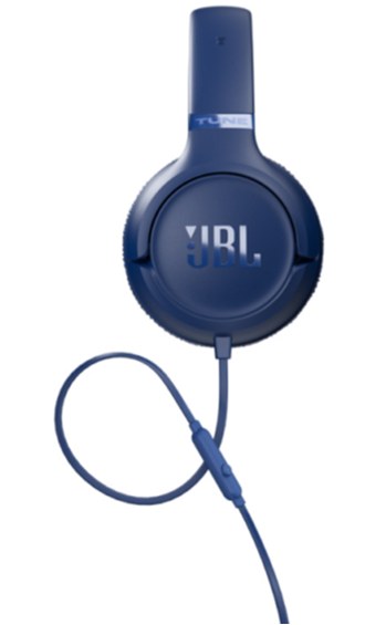 JBL TUNE 530 Wired On-ear Headphone (Blue)