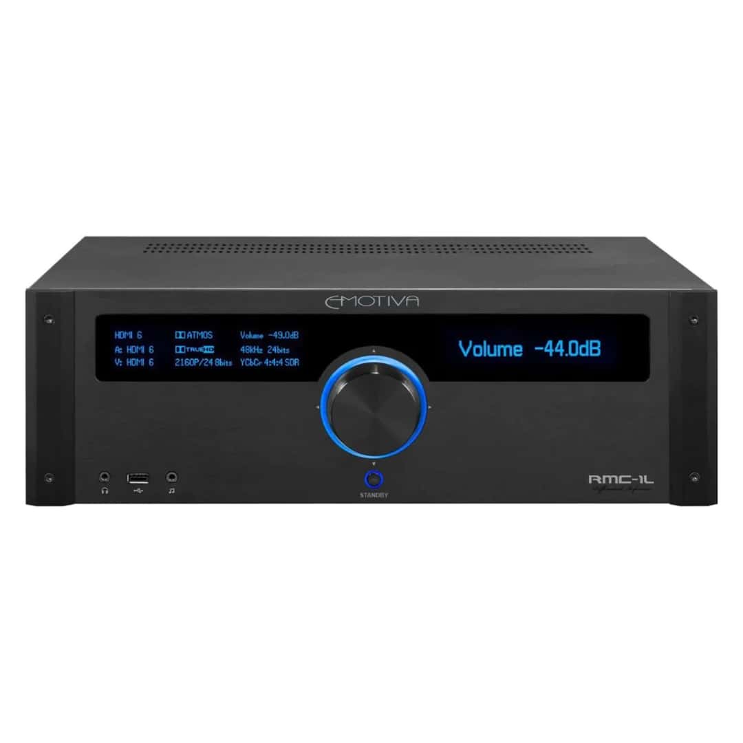 Emotiva RMC-1L 16 Channel 9.1.6 Discrete Dolby Atmos & DTS:X Reference Cinema Processor