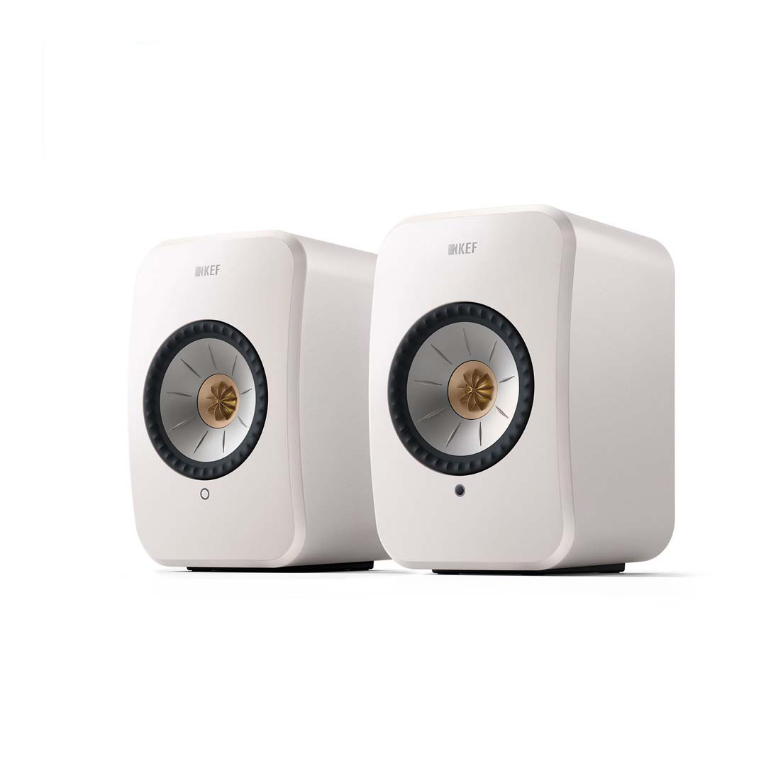 KEF LSX II Mineral White Wireless System Speakers Per Pair