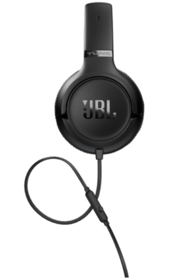 JBL TUNE 530 Wired On-ear Headphone (Black)